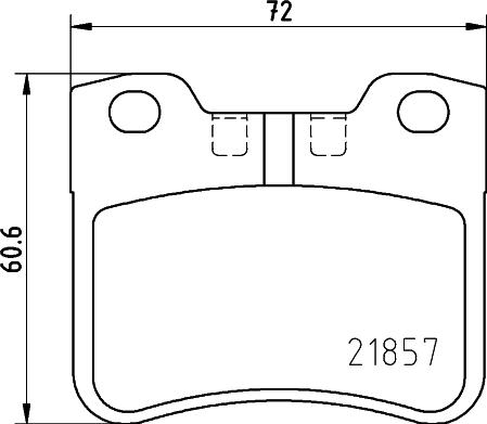 Mintex MDB1806 - Bremsbelagsatz, Scheibenbremse alexcarstop-ersatzteile.com