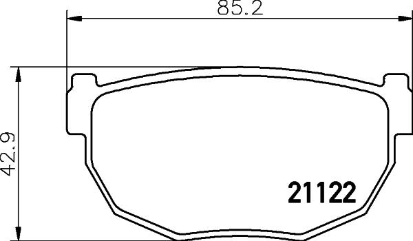 Spidan 0.081287 - Bremsbelagsatz, Scheibenbremse alexcarstop-ersatzteile.com