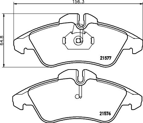 Mintex MDK0066 - Bremsensatz, Scheibenbremse alexcarstop-ersatzteile.com