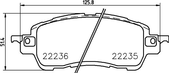 Mintex MDB3792 - Bremsbelagsatz, Scheibenbremse alexcarstop-ersatzteile.com