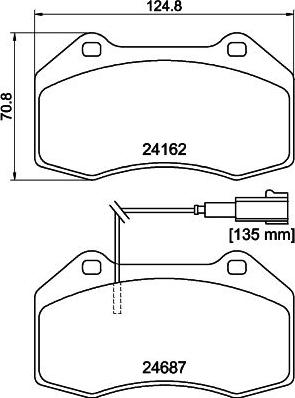 Mintex MDB2976 - Bremsbelagsatz, Scheibenbremse alexcarstop-ersatzteile.com