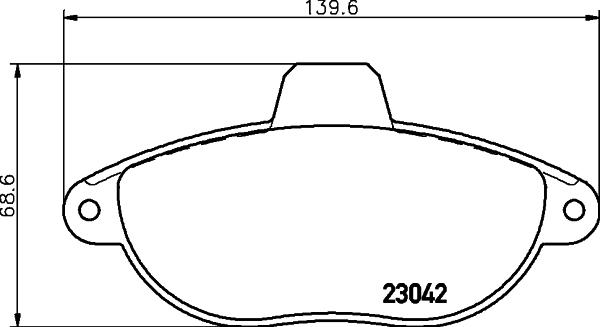 Mintex MDK0126 - Bremsensatz, Scheibenbremse alexcarstop-ersatzteile.com