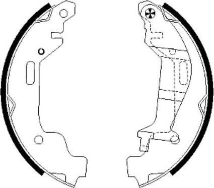 Mintex MFR521 - Bremsbackensatz alexcarstop-ersatzteile.com