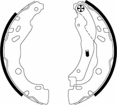 Mintex MFR691 - Bremsbackensatz alexcarstop-ersatzteile.com