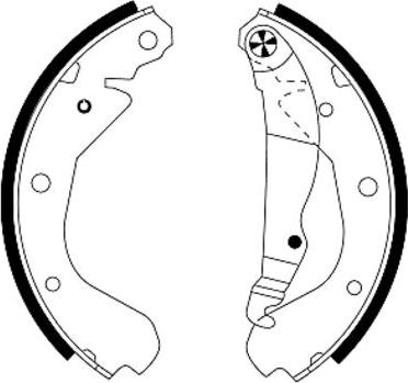 Mintex MFR179 - Bremsbackensatz alexcarstop-ersatzteile.com