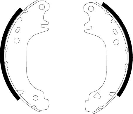 Mintex MFR176 - Bremsbackensatz alexcarstop-ersatzteile.com