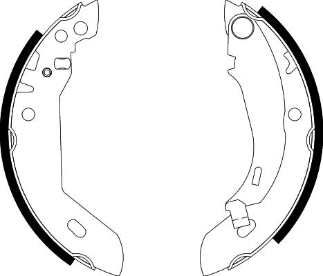 Mintex MFR223 - Bremsbackensatz alexcarstop-ersatzteile.com