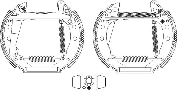 Mintex MSP099 - Bremsbackensatz alexcarstop-ersatzteile.com