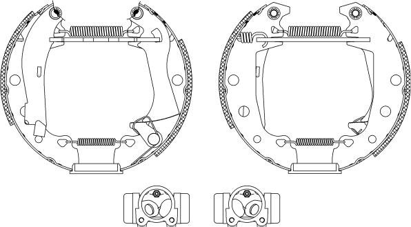 Mintex MSP043 - Bremsbackensatz alexcarstop-ersatzteile.com