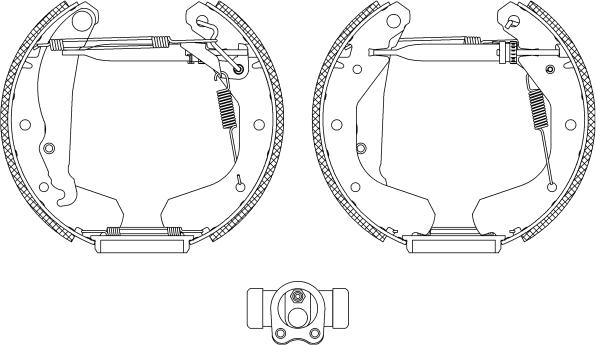 Mintex MSP005 - Bremsbackensatz alexcarstop-ersatzteile.com