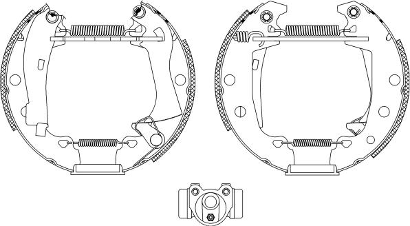 Mintex MSP032 - Bremsbackensatz alexcarstop-ersatzteile.com