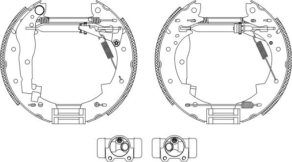 Mintex MSP071 - Bremsbackensatz alexcarstop-ersatzteile.com