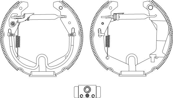 Mintex MSP305 - Bremsbackensatz alexcarstop-ersatzteile.com