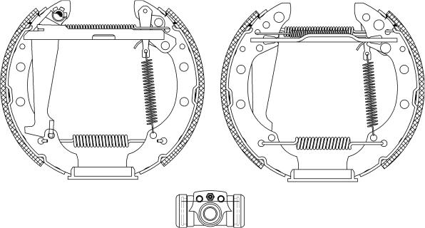 Mintex MSP279 - Bremsbackensatz alexcarstop-ersatzteile.com