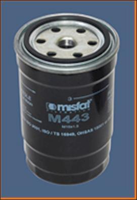 MISFAT M443 - Kraftstofffilter alexcarstop-ersatzteile.com