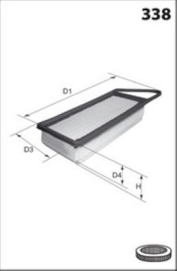 MISFAT P566A - Luftfilter alexcarstop-ersatzteile.com