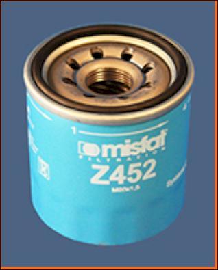 MISFAT Z452 - Ölfilter alexcarstop-ersatzteile.com