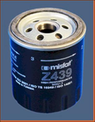 MISFAT Z439 - Ölfilter alexcarstop-ersatzteile.com