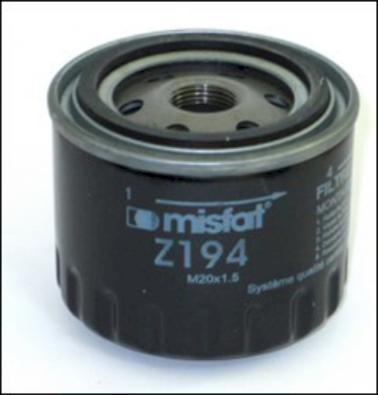 MISFAT Z194 - Ölfilter alexcarstop-ersatzteile.com