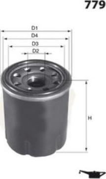 MISFAT Z452 - Ölfilter alexcarstop-ersatzteile.com