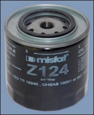 MISFAT Z124 - Ölfilter alexcarstop-ersatzteile.com