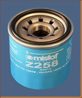 MISFAT Z258 - Ölfilter alexcarstop-ersatzteile.com