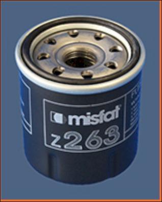 MISFAT Z263 - Ölfilter alexcarstop-ersatzteile.com