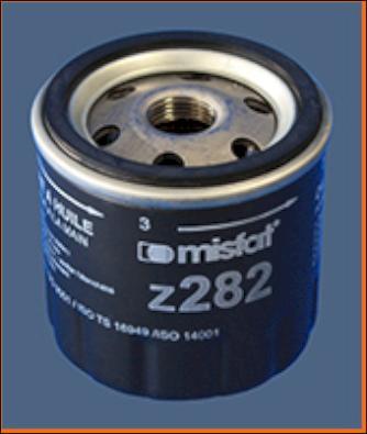 MISFAT Z282 - Ölfilter alexcarstop-ersatzteile.com