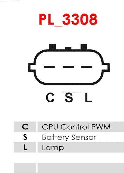 Mitsubishi A3TG0591 - Generator alexcarstop-ersatzteile.com