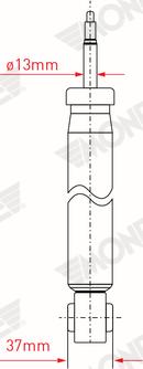 Monroe G1057 - Stoßdämpfer alexcarstop-ersatzteile.com