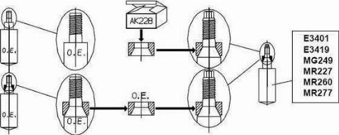 Monroe E3419 - Stoßdämpfer alexcarstop-ersatzteile.com