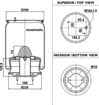 Montcada 0163955 - Verschlussdeckel, Kühlmittelbehälter alexcarstop-ersatzteile.com