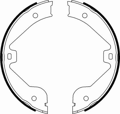 Motaquip LVBS794 - Bremsbackensatz, Feststellbremse alexcarstop-ersatzteile.com