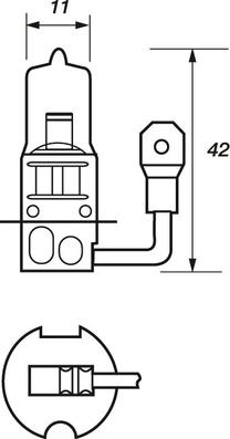 Motaquip VBU453 - Glühlampe, Fernscheinwerfer alexcarstop-ersatzteile.com