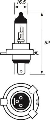 Motaquip VBU472 - Glühlampe, Fernscheinwerfer alexcarstop-ersatzteile.com