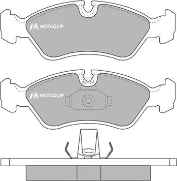 Motaquip LVXL986 - Bremsbelagsatz, Scheibenbremse alexcarstop-ersatzteile.com