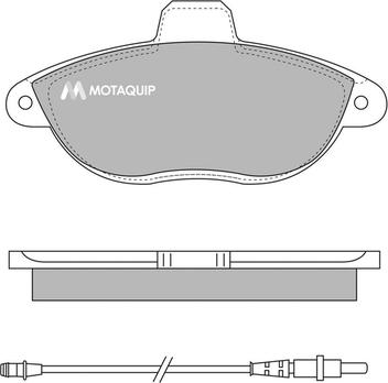 Motaquip LVXL971 - Bremsbelagsatz, Scheibenbremse alexcarstop-ersatzteile.com