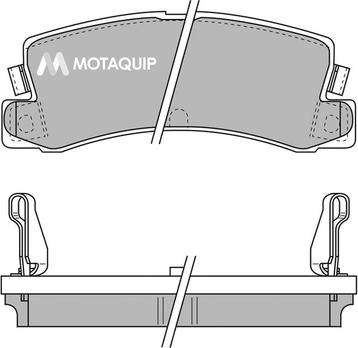 Motaquip LVXL480 - Bremsbelagsatz, Scheibenbremse alexcarstop-ersatzteile.com