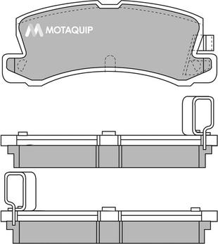 Motaquip LVXL575 - Bremsbelagsatz, Scheibenbremse alexcarstop-ersatzteile.com