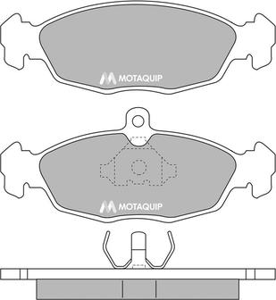 Motaquip LVXL636 - Bremsbelagsatz, Scheibenbremse alexcarstop-ersatzteile.com