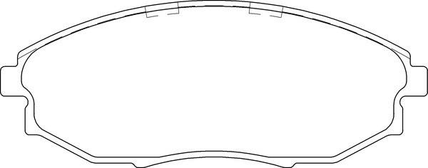 Motaquip LVXL1655 - Bremsbelagsatz, Scheibenbremse alexcarstop-ersatzteile.com