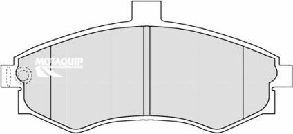 Motaquip LVXL1190 - Bremsbelagsatz, Scheibenbremse alexcarstop-ersatzteile.com