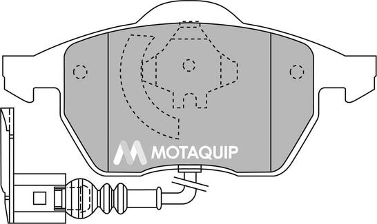 Motaquip LVXL1125 - Bremsbelagsatz, Scheibenbremse alexcarstop-ersatzteile.com