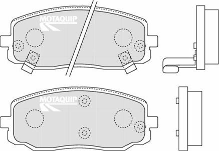 Motaquip LVXL1280 - Bremsbelagsatz, Scheibenbremse alexcarstop-ersatzteile.com