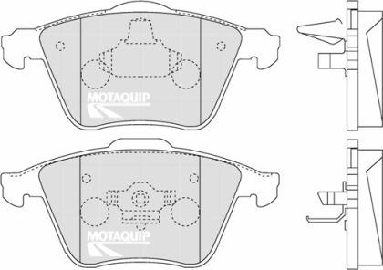 Motaquip LVXL1276 - Bremsbelagsatz, Scheibenbremse alexcarstop-ersatzteile.com