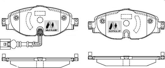 Motaquip LVXL1749 - Bremsbelagsatz, Scheibenbremse alexcarstop-ersatzteile.com