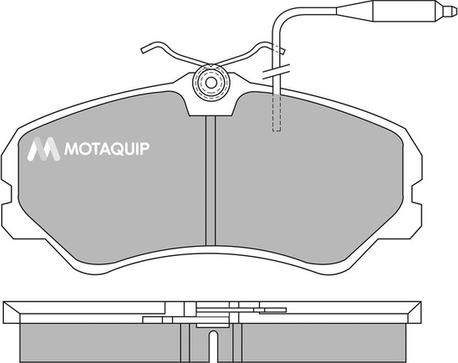 Motaquip LVXL376 - Bremsbelagsatz, Scheibenbremse alexcarstop-ersatzteile.com