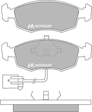 Motaquip LVXL780 - Bremsbelagsatz, Scheibenbremse alexcarstop-ersatzteile.com