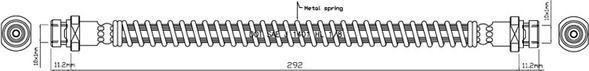 Motaquip VBH449 - Bremsschlauch alexcarstop-ersatzteile.com