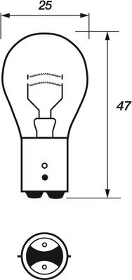 Motaquip VBU380 - Glühlampe, Bremsleuchte alexcarstop-ersatzteile.com